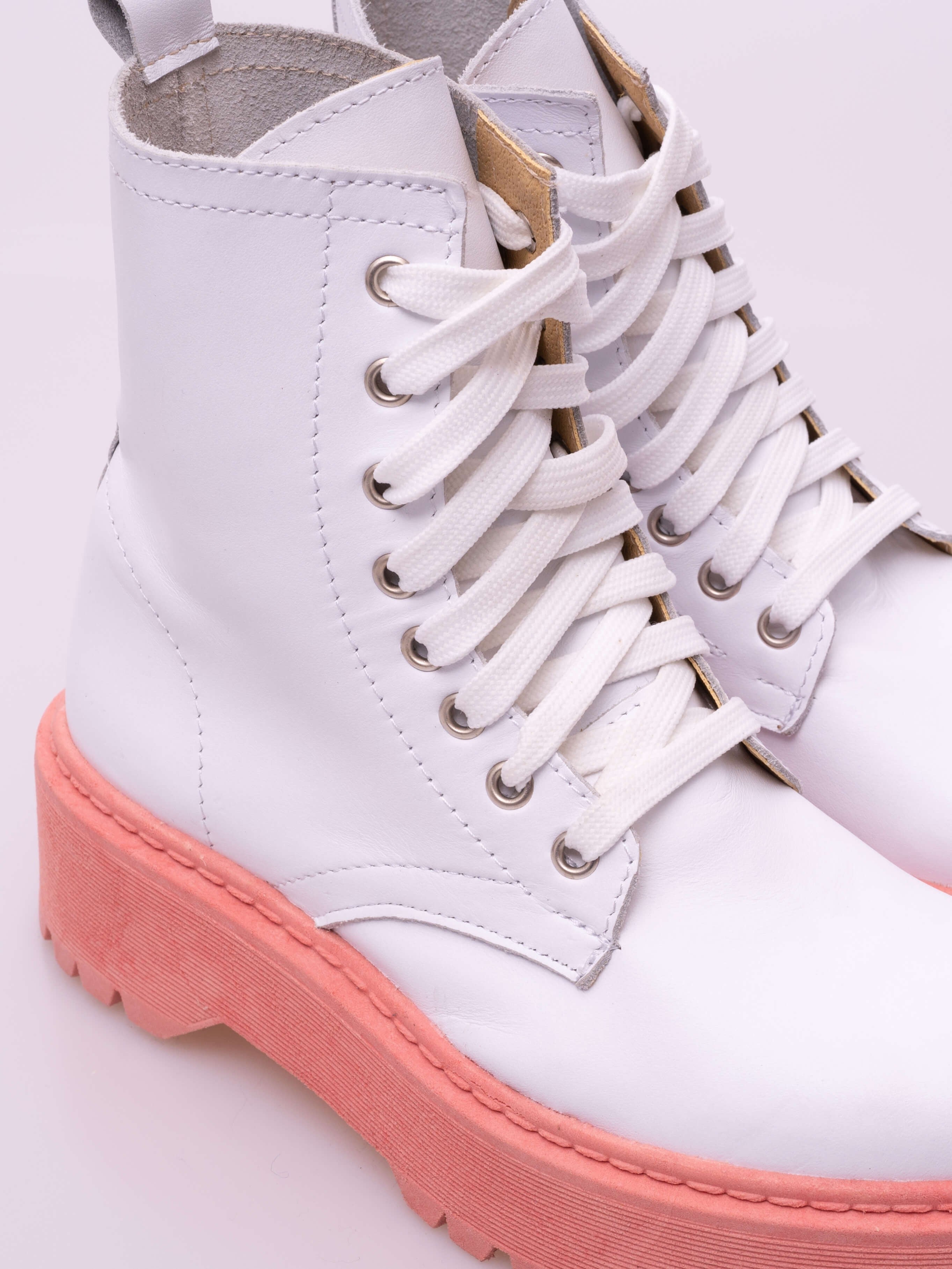 Bronx White Rose - Flashes-shoes