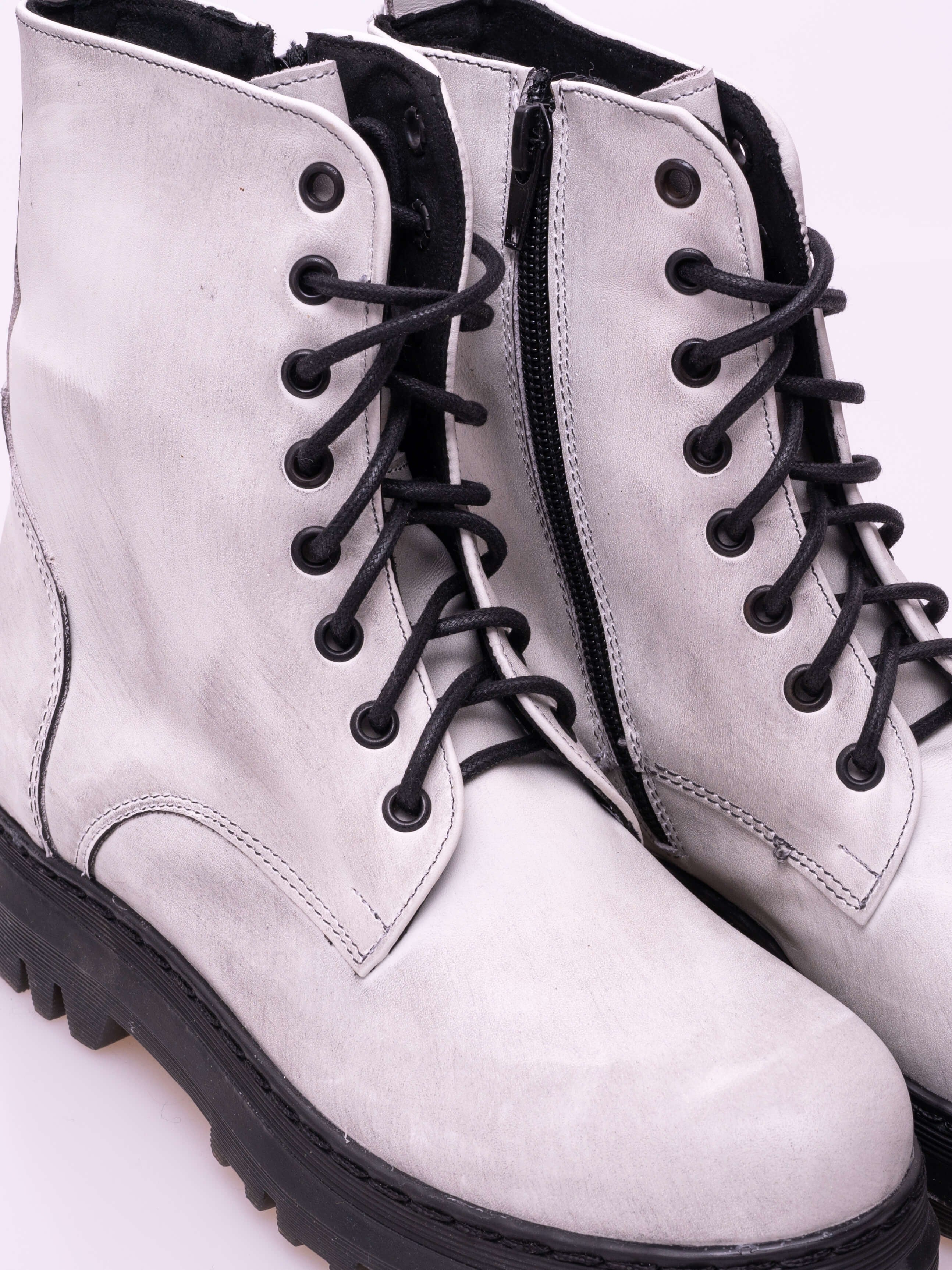 Bronx Top White - Flashes-shoes